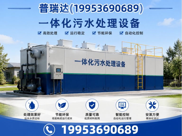 昌乐县一体化污水处理设备展示图